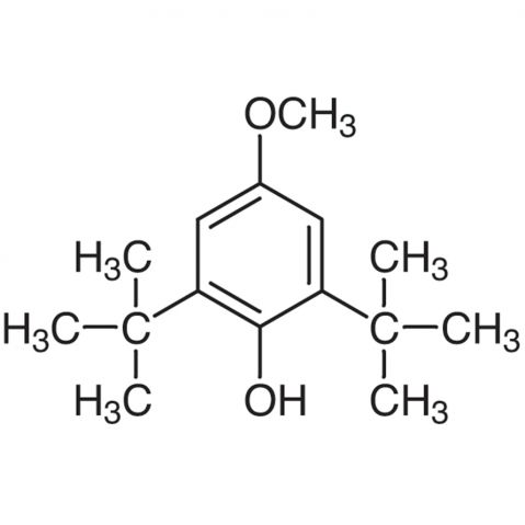 2,6-Di-tert-butyl-4-methoxyphenol [Oxidation inhibitor]  Chemical Structure