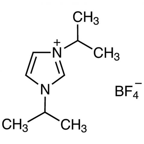 1,3-Diisopropylimidazolium Tetrafluoroborate Chemical Structure