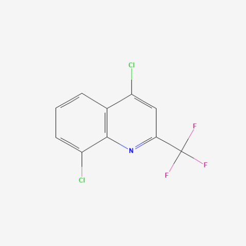 4,8-Dichloro-2-(trifluoromethyl)quinoline Chemical Structure
