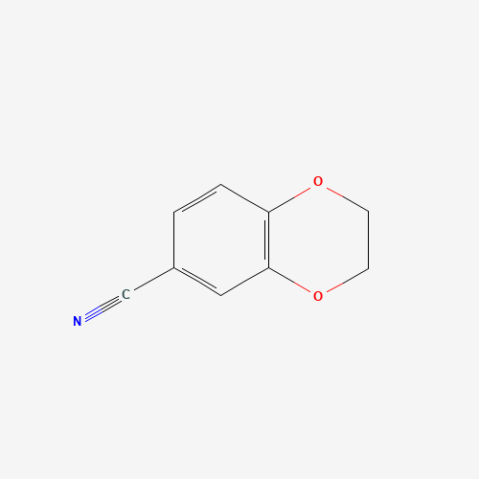 2,3-Dihydro-1,4-benzodioxine-6-carbonitrile Chemical Structure