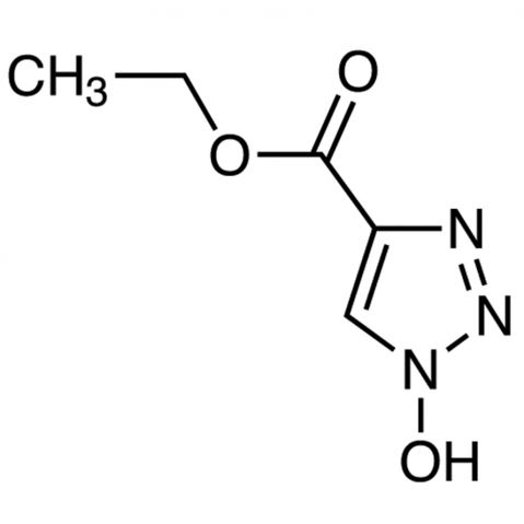 Ethyl 1-Hydroxy-1H-1,2,3-triazole-4-carboxylate Chemical Structure