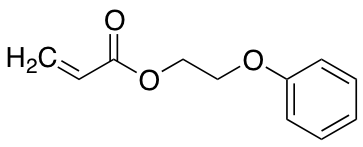 Ethylene glycol phenyl ether acrylate Chemical Structure