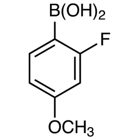 2-Fluoro-4-methoxybenzeneboronic acid(contains varying amounts of Anhydride) 化学構造