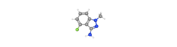 4-Fluoro-1-methyl-1H-indazol-3-ylamine Chemische Struktur