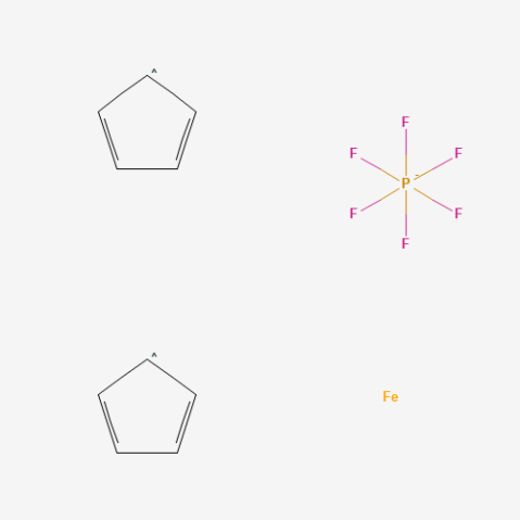 Ferrocenium hexafluorophosphate Chemical Structure