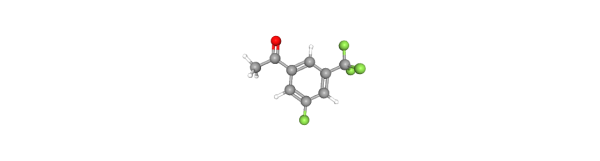 3′-Fluoro-5′-(trifluoromethyl)acetophenone Chemical Structure
