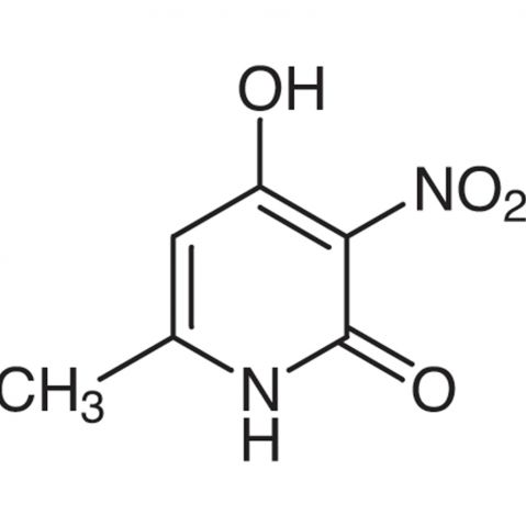 4-Hydroxy-6-methyl-3-nitro-2-pyridone Chemical Structure