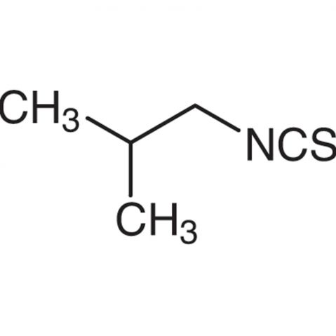 Isobutyl Isothiocyanate  Chemical Structure
