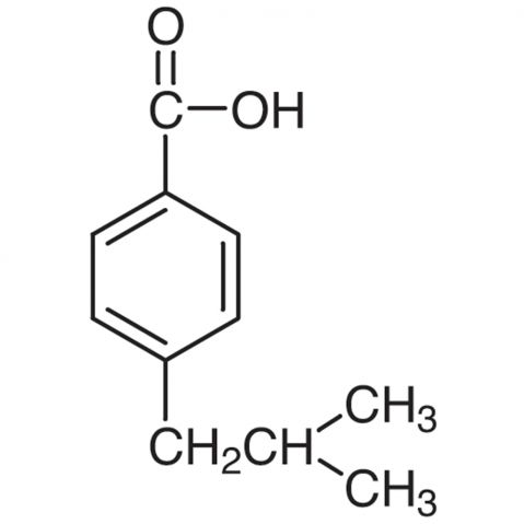 4-Isobutylbenzoic Acid  Chemical Structure