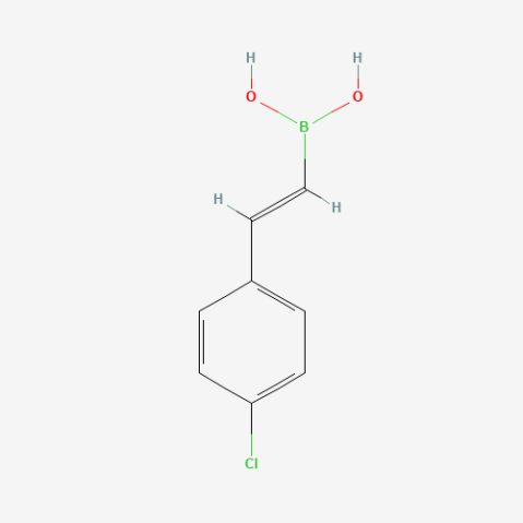 trans-2-(4-Chlorophenyl)vinylboronic acid Chemical Structure