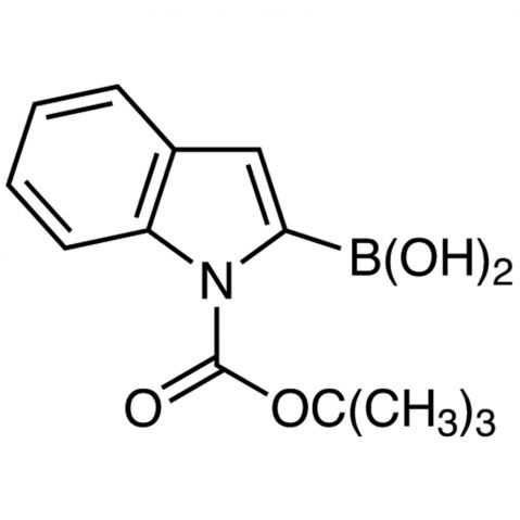 N-Boc-indole-2-boronic acid Chemical Structure
