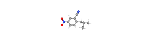 2-Isobutyl-5-nitrobenzonitrile  Chemical Structure