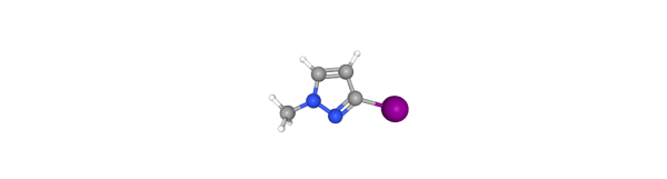 3-Iodo-1-methyl-1H-pyrazole Chemical Structure