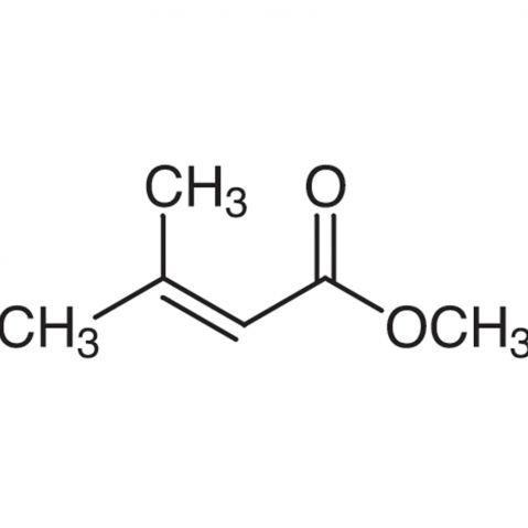 Methyl 3,3-Dimethylacrylate Chemical Structure