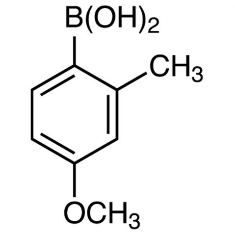 4-Methoxy-2-methylphenylboronic acid Chemical Structure