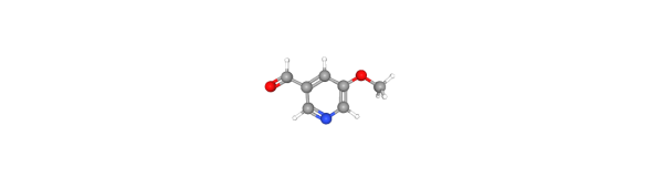5-Methoxy-3-pyridinecarboxaldehyde Chemische Struktur