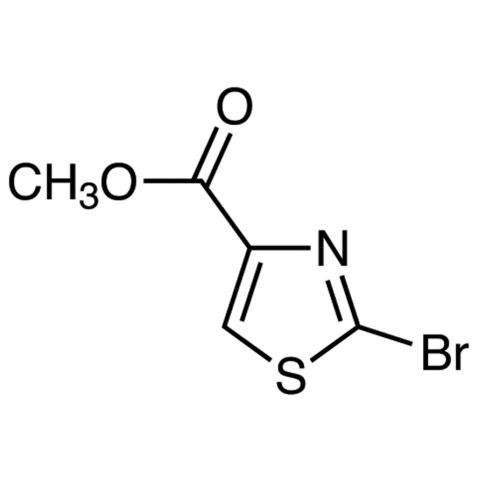 methyl 2-bromothiazole-4-carboxylate Chemische Struktur