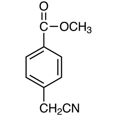 Methyl 4-(cyanomethyl)benzoate Chemical Structure