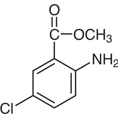 Methyl 2-amino-5-chlorobenzoate Chemical Structure
