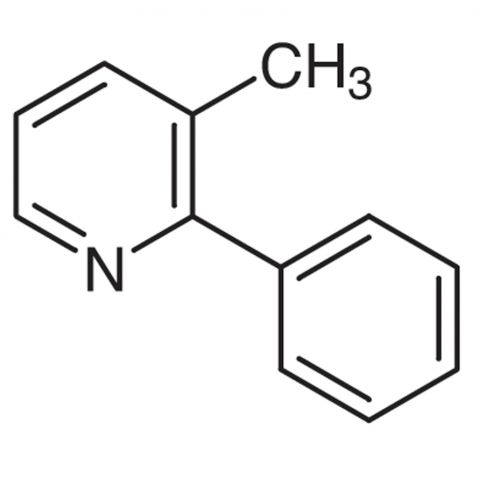 3-Methyl-2-phenylpyridine Chemische Struktur