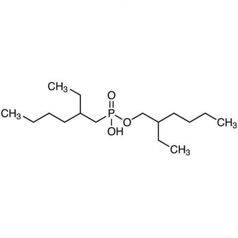 Mono-2-ethylhexyl (2-Ethylhexyl)phosphonate Chemical Structure