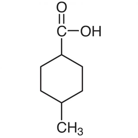4-Methylcyclohexanecarboxylic Acid (cis- and trans- mixture) Chemical Structure