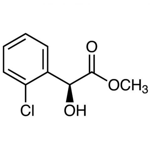 Methyl 2-Chloro-L-mandelate 化学構造