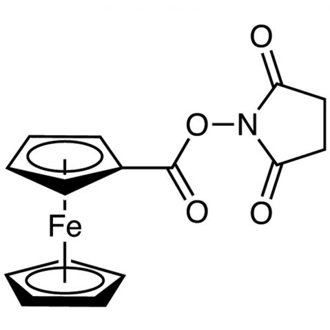 N-Succinimidyl Ferrocenecarboxylate  Chemical Structure