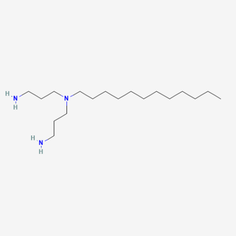 N-(3-aminopropyl)-N-dodecylpropane-1,3-diamine Chemical Structure