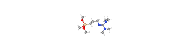 N,N,N',N'-tetramethyl-N''-[3-(trimethoxysilyl)propyl]guanidine Chemical Structure