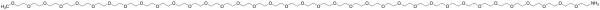 O-(2-Aminoethyl)polyethylene glycol 3,000 Chemical Structure