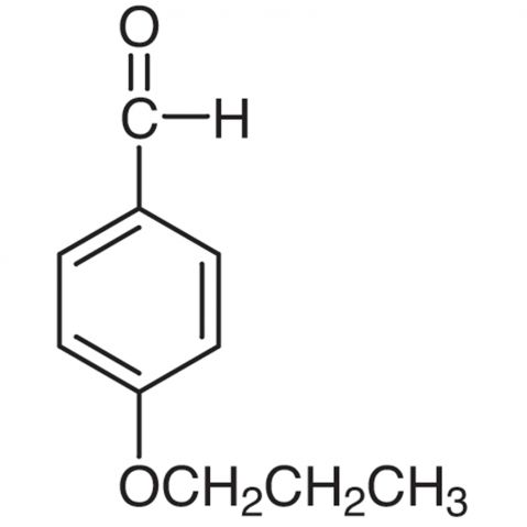 4-Propoxybenzaldehyde Chemische Struktur