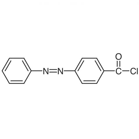 4-Phenylazobenzoyl Chloride Chemische Struktur
