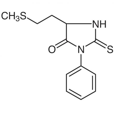 Phenylthiohydantoin-methionine Chemische Struktur