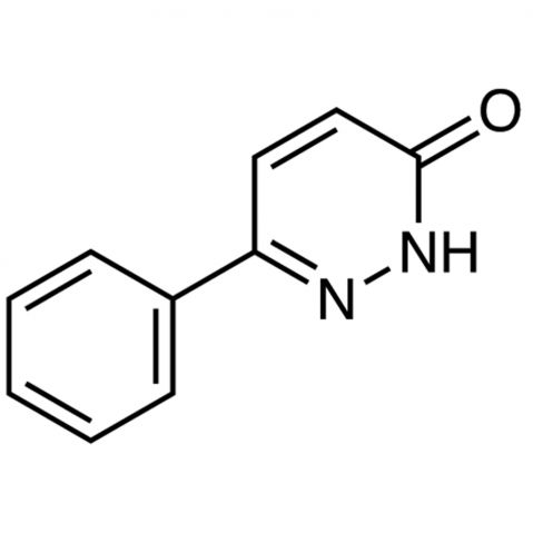 6-Phenyl-3(2H)-pyridazinone 化学構造