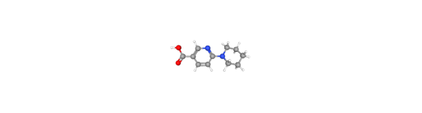 6-(1-Piperidinyl)pyridine-3-carboxylic acid Chemische Struktur
