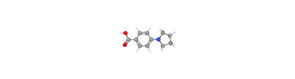 4-(1-Pyrrolidinyl)benzoic acid Chemical Structure