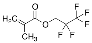 2,2,3,3,3-Pentafluoropropyl Methacrylate (stabilized with TBC) Chemical Structure