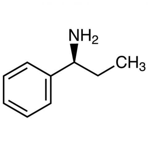 (S)-(-)-1-Phenylpropylamine Chemical Structure