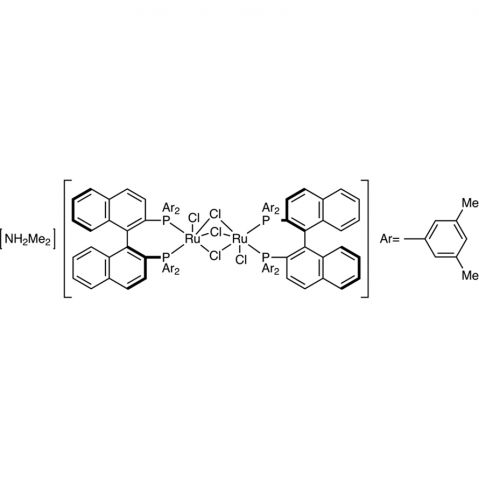 (S)-[(RuCl(DM-BINAP))?(μ-Cl)?][NH?Me?] Chemical Structure