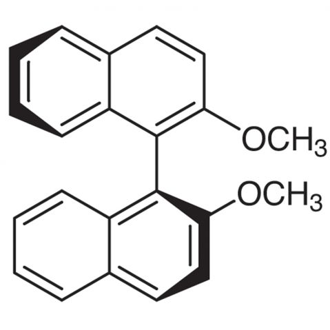 (S)-2,2'-Dimethoxy-1,1'-binaphthyl Chemische Struktur