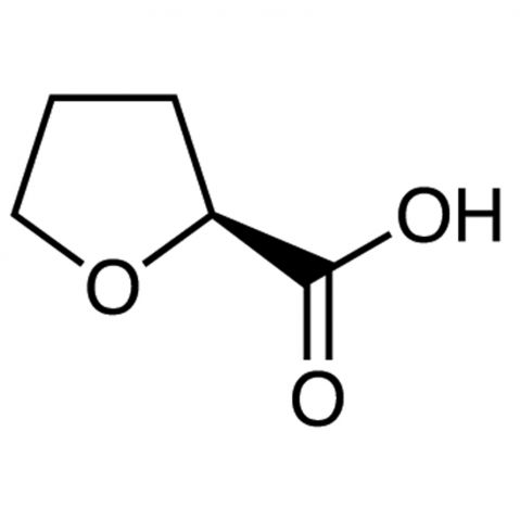 (S)-(-)-Tetrahydrofuran-2-carboxylic Acid Chemical Structure