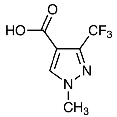 3-(Trifluoromethyl)-1-methyl-1H-pyrazole-4-carboxylic acid Chemische Struktur