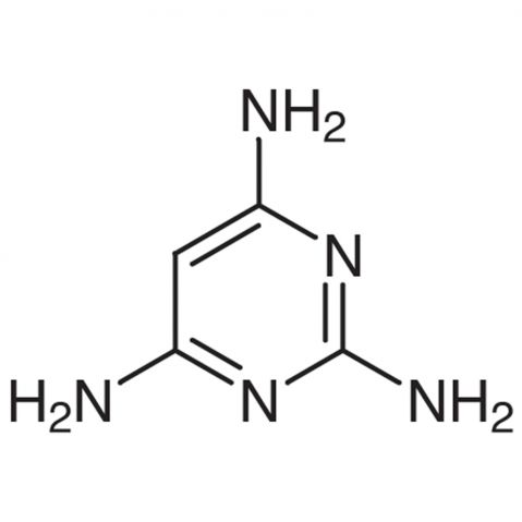 2,4,6-Triaminopyrimidine Chemical Structure