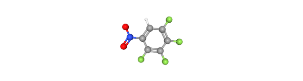 2,3,4,5-Tetrafluoronitrobenzene 化学構造