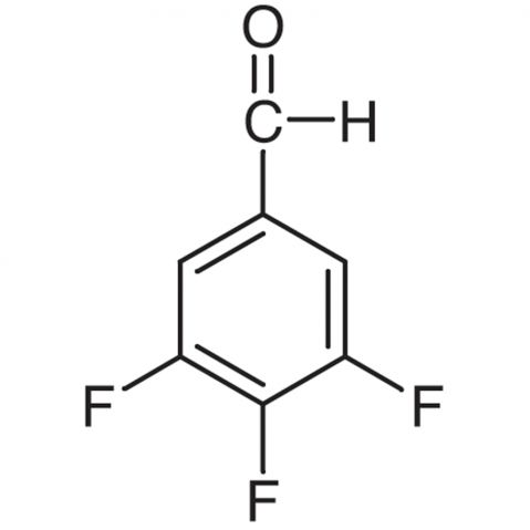 3,4,5-Trifluorobenzaldehyde Chemical Structure