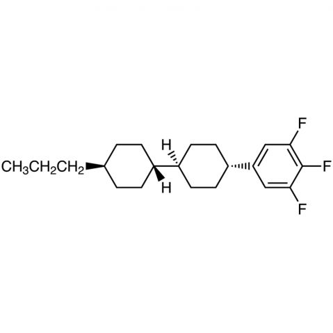 Trans,trans-4'-Propyl-4-(3,4,5-trifluorophenyl)bicyclohexyl Chemische Struktur