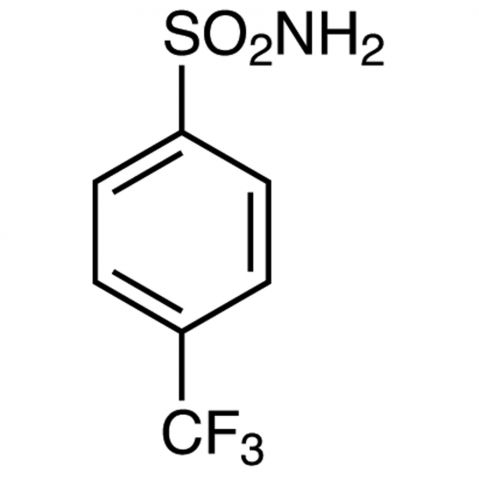 4-(Trifluoromethyl)benzenesulfonamide 化学構造