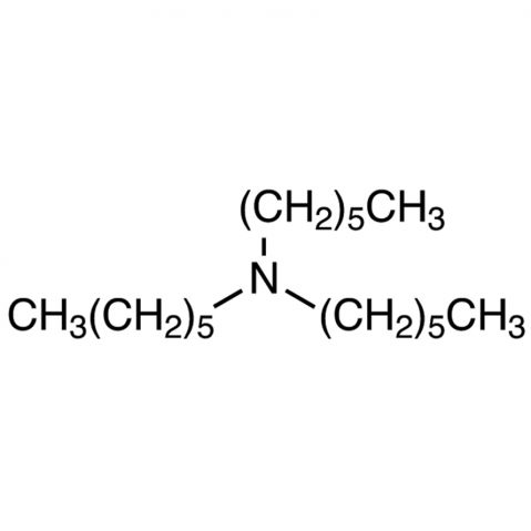 Trihexylamine Chemical Structure