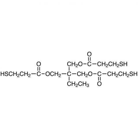 Trimethylolpropane Tris(3-mercaptopropionate) Chemical Structure